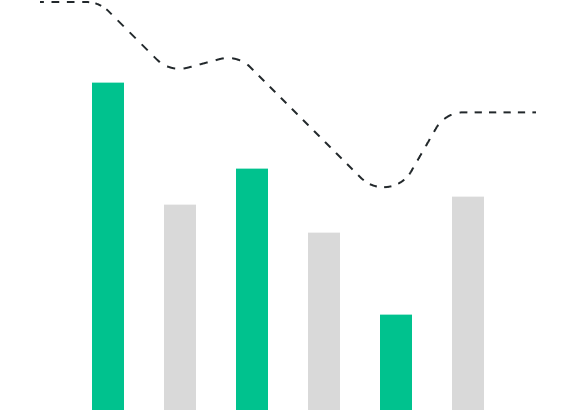 Customizable reports <br>and analytics image
